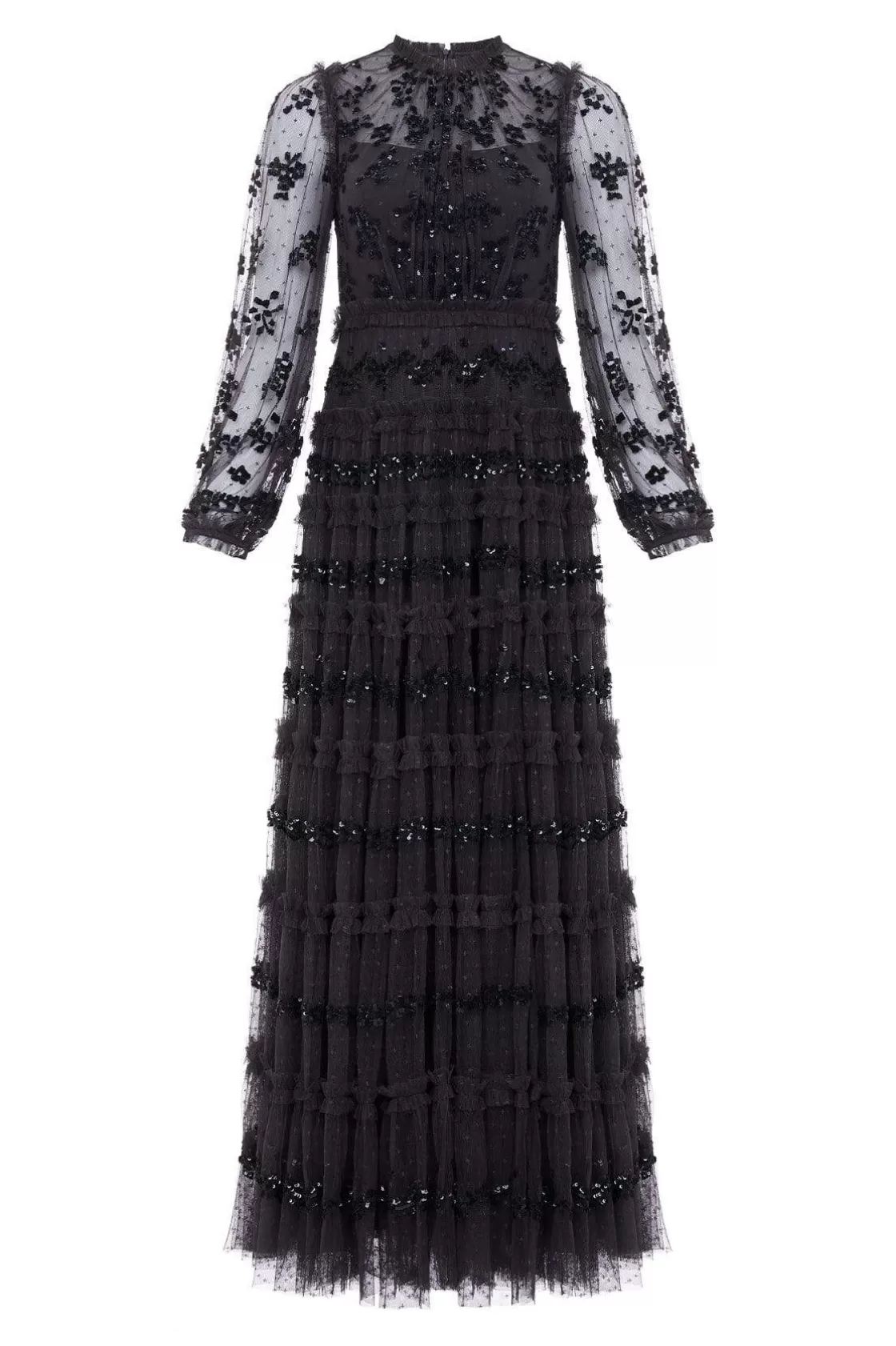 Needle & Thread Sukienki-Eve Sequin Gown Black