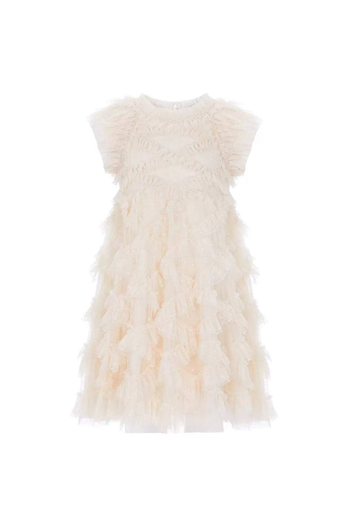 Needle & Thread Mamusia I Ja | Dziewczyna Z Kwiatami-Genevieve Kids Dress Champagne