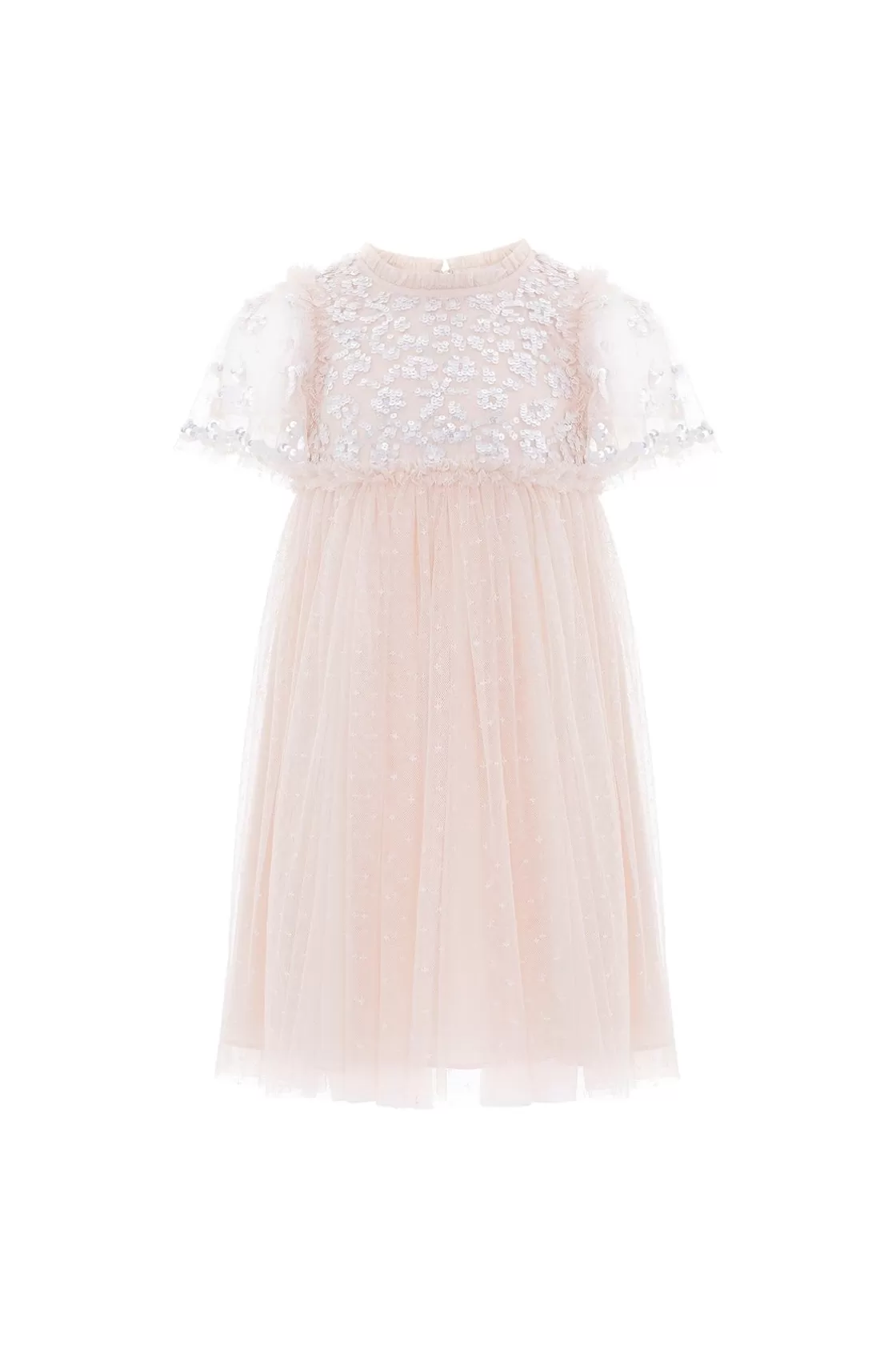 Needle & Thread Dziewczyna Z Kwiatami | Dziewczyna Z Kwiatami-Lilybelle Kids Dress Pink