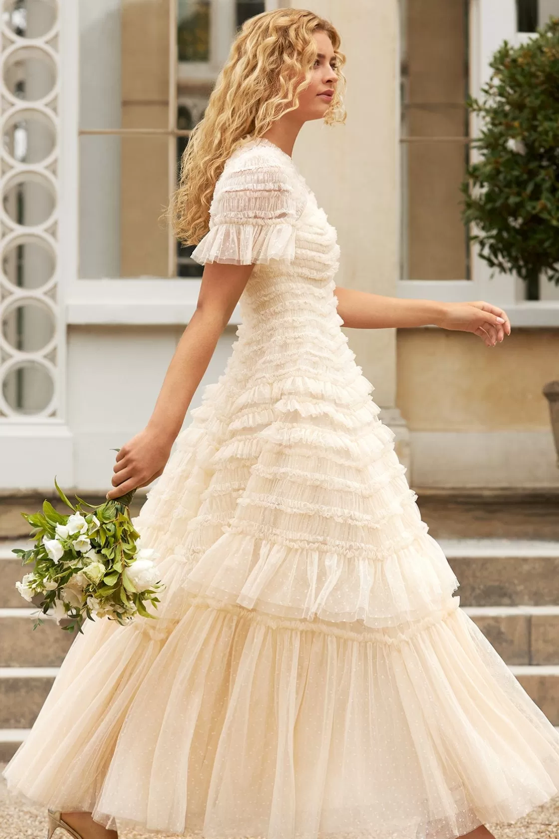 Needle & Thread Strona Ślubna | Mamusia I Ja-Valentine Ruffle Gown Champagne