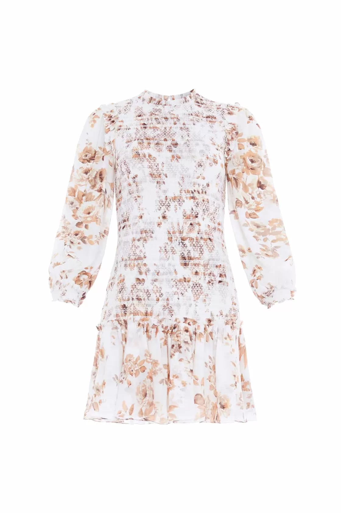 Needle & Thread Plus Size | Sukienki Dzienne-Vintage Rose Ellis Chiffon Micro Mini Dress Multi