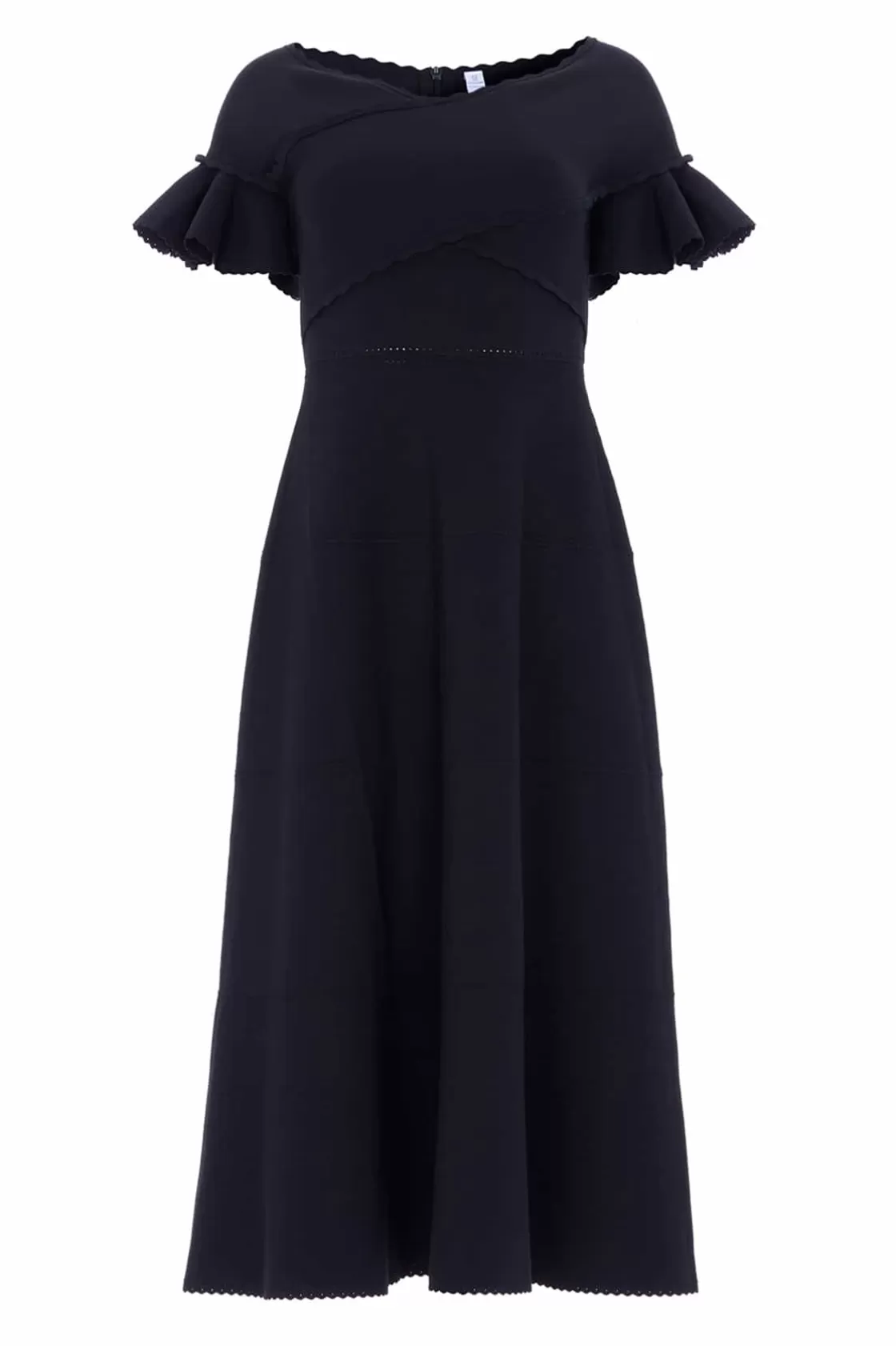 Needle & Thread Sukienki Dzienne | Sukienki-Wrap Front Knit Gown Black